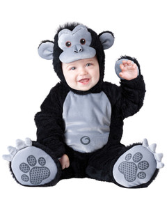 Goofy Gorilla Monkey Ape Animal Deluxe Toddler Boys Costume Goofy Gorilla Monkey Ape Animal Deluxe Toddler Boys Costume
