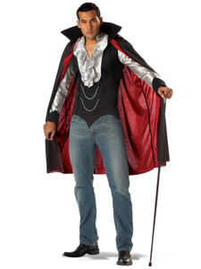 Very Cool Vampire Count Dracula Twilight Gothic Halloween Mens Costume Very Cool Vampire Count Dracula Twilight Gothic Halloween Mens Costume