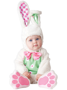 Baby Bunny Rabbit Easter Animal Deluxe Girls Infant Costume Baby Bunny Rabbit Easter Animal Deluxe Girls Infant Costume