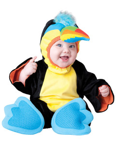 Tiny Toucan Bird Animal Deluxe Toddler Boys Costume Tiny Toucan Bird Animal Deluxe Toddler Boys Costume