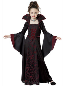 Royal Vampire Vampiress Gothic Medieval Dracula Twilight Halloween Girls Costume Royal Vampire Vampiress Gothic Medieval Dracula Twilight Halloween Girls Costume