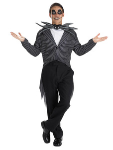 Jack Skellington Classic Disney The Nightmare Before Christmas Mens Costume XL Jack Skellington Classic Disney The Nightmare Before Christmas Mens Costume XL
