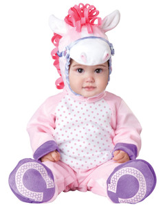 Pretty Lil' Pony Pink Animal Deluxe Toddler Girls Costume Pretty Lil' Pony Pink Animal Deluxe Toddler Girls Costume