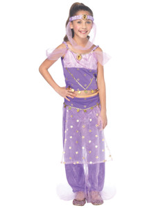Magic Genie Princess Arabian Aladdin Storybook Toddler Girls Costume