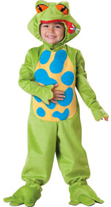 Lil Froggy Prince Frog Animal Toddler Boys Costume Lil Froggy Prince Frog Animal Toddler Boys Costume
