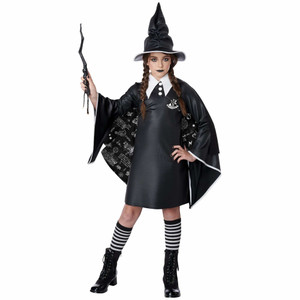 Witch in Training Sorceress Magic Salem School Book Week Child Girls Costume