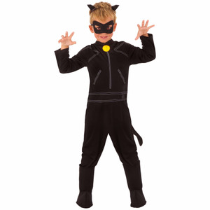 Cat Noir Adrien Miraculous Zagtoon Superhero Book Week Child Boys Costume Cat Noir Adrien Miraculous Zagtoon Superhero Book Week Child Boys Costume