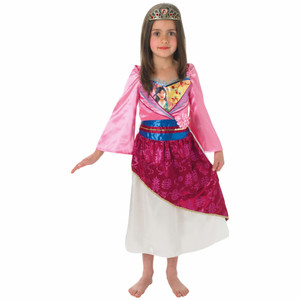Mulan Shimmer Deluxe Disney Princess Warrior Book Week Child Girls Costume Mulan Shimmer Deluxe Disney Princess Warrior Book Week Child Girls Costume