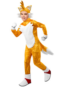 Tails Sonic the Hedgehog Deluxe Sega Video Game Movie Child Boys Costume Tails Sonic the Hedgehog Deluxe Sega Video Game Movie Child Boys Costume