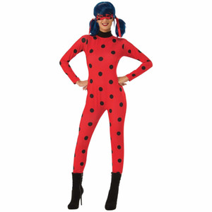 Ladybug Miraculous Zagtoon Superhero Book Week Adult Womens Costume Ladybug Miraculous Zagtoon Superhero Book Week Adult Womens Costume