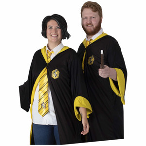 Hufflepuff Classic Harry Potter Movie Adult Unisex Womens Mens Costume Robe Hufflepuff Classic Harry Potter Movie Adult Unisex Womens Mens Costume Robe
