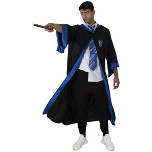 Ravenclaw Classic Harry Potter Movie Adult Unisex Womens Mens Costume Robe Ravenclaw Classic Harry Potter Movie Adult Unisex Womens Mens Costume Robe