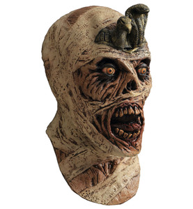 Cursed Mummy Egyptian Horror Corpse Child Boys Costume Overhead Mask Cursed Mummy Egyptian Horror Corpse Child Boys Costume Overhead Mask