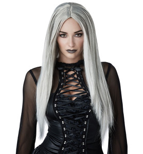 Gothic Matriarch Witch Devil Vampire Sorceress Enchantress Womens Costume Wig Gothic Matriarch Witch Devil Vampire Sorceress Enchantress Womens Costume Wig