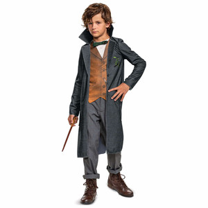 Newt Scamander Deluxe Fantastic Beasts Harry Potter Movie Child Boys Costume Newt Scamander Deluxe Fantastic Beasts Harry Potter Movie Child Boys Costume
