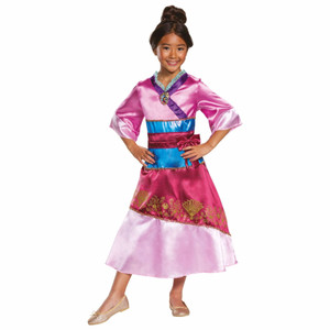Mulan Classic Disney Princess Heroine Cartoon Book Week Child Girls Costume Mulan Classic Disney Princess Heroine Cartoon Book Week Child Girls Costume