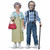 Old Lady Granny Grandma 100 Days of School Book Week Child Girls Costume Kit