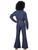 70s Denim Jumpsuit Blue 1970s 60s Disco Hippie Retro Party Adult Mens Costume