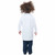 Lil Scientist Inventor Lab Coat Einstein Unisex Toddler Girls Boys Costume