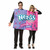 Nerds Box Strawberry Grape Flavour Candy Sweet Food Couple Mens Womens Costume