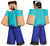 Steve Prestige Deluxe Mojang Minecraft Player Video Game Book Week Boys Costume
