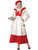 Mrs Claus Pinafore Dress With Apron Santa Christmas Adult Womens Costume