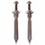 Viking Master Lord Medieval Warrior Men Costume Combat 18" Shield & Sword