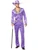 80s Pimp Suit Purple 20s Gangster Big Daddy Adult Mens Costume