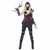 Ninja Black Japanese Warrior Hooded Samurai Womens Costume