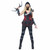 Ninja Black Japanese Warrior Hooded Samurai Womens Costume