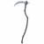 Giant Grim Reaper Scythe Death Ghost Ghoul Sickle Mens Costume Weapon