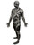 Skull And Bones Horror Zombie Halloween Adult Mens Costume Morphsuit Skull And Bones Horror Zombie Halloween Adult Mens Costume Morphsuit