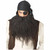 Pirate Gangster Black Men Costume Beard & Moustache Set