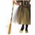 Golden Star Witch Magic Sorceress Halloween Book Week Child Girls Costume