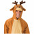 Reindeer Christmas Animal Unisex Adult Mens Womens Costume Jumpsuit