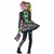 Crazy Carnival Clown Psycho Killer Evil Horror Halloween Child Girls Costume