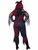 Psycho Jester Evil Horror Clown Halloween Adult Womens Costume Plus