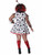 Twisted Clown Horror Joker Evil Jester Circus Adult Womens Costume Plus
