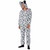 Dalmatian Fleece Jumpsuit Dog Animal Storybook Unisex Mens Womens Costume