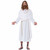 Jesus Rises Christ Holy Biblical Religious White Robe Adult Mens Costume
