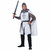 Knights Surcoat White Medieval Renaissance Unisex Womens Mens Costume Tunic