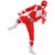 Red Ranger Power Rangers Men Costume