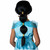 Princess Arabian Genie Black Long Girls Wig