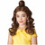 Beauty Princess Storybook Brown Top Knot Girls Wig