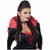 Steampunk Pirate Black Grey Red Girls Clip-In Braids