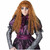 Creepy Doll Strawberry Blonde Long Wavy Womens Wig