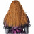 Creepy Doll Strawberry Blonde Long Wavy Womens Wig