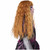 Creepy Doll Strawberry Blonde Long Wavy Womens Wig
