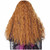 Creepy Doll Strawberry Blonde Long Wavy Womens Wig