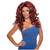 Felicity Frappuccino 80s Big Hair Auburn Women Wig